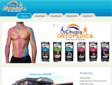 Tablet Screenshot of chupis.com